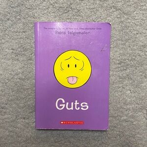 Guts By Raina Telgemeier (Scholastic Comic Book) Paperback